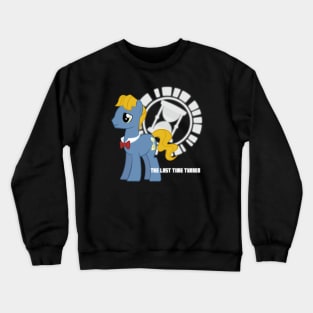 The Last Time Turner - (The 5th Doctor Whooves) Crewneck Sweatshirt